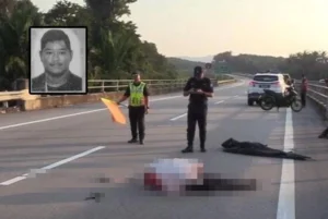 Lelaki maut motosikal terbabas di LPT2