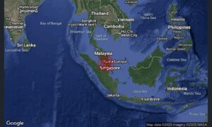 Gegaran gempa bumi lemah dikesan di Segamat