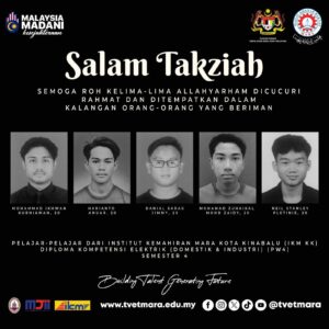 Pengerusi Mara zahir takziah atas pemergian 5 pelajar IKM