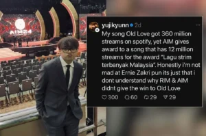 360 juta strim kalah pada 12 juta, Yuji pertikai AIM 24