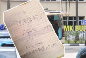 Dunia ini palsu, saya sudah menang…nota terakhir suspek tikam