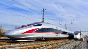 Kereta api terpantas di dunia rekod kelajuan 453 km/j