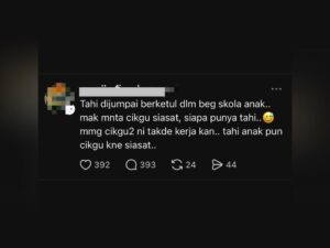 Sampai najis pun murid buang dalam beg kawan