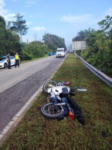 Pekerja Rapid maut nahas 3 kenderaan