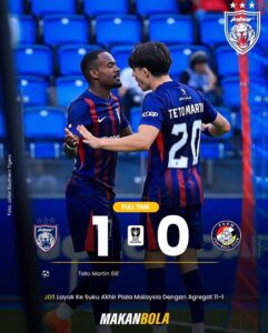 Minggu lepas belasah 10-1, hari ni JDT hanya bagi 1-0, sah ke suku akhir