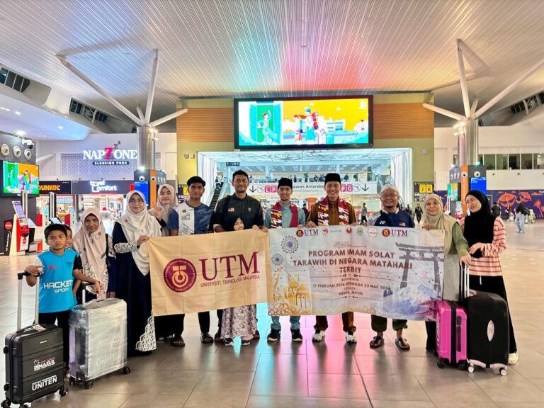 Dua penuntut UTM dipilih jadi imam Tarawih di Osaka