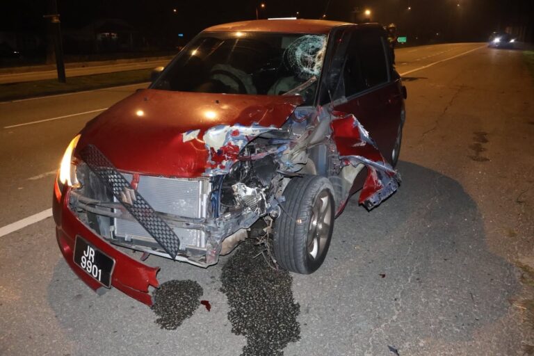 Pemuda maut tunggang motosikal lawan arus