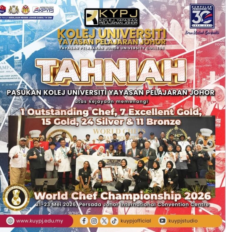 KUYPJ cemerlang dalam World Chef Championship