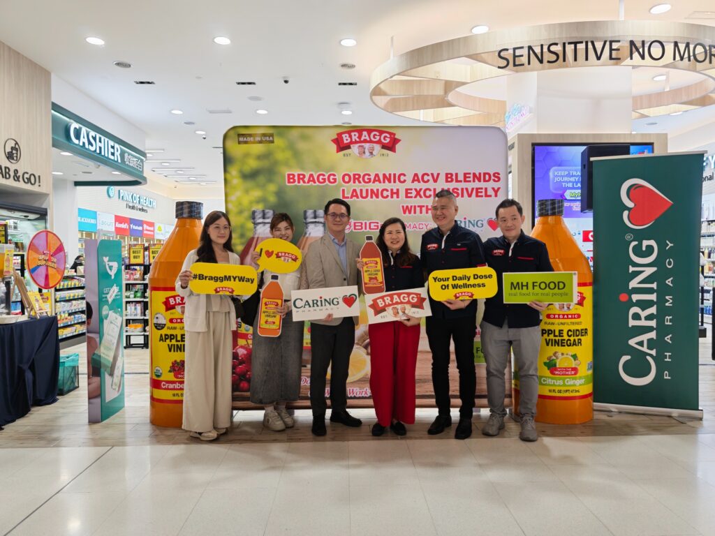 Bragg, BIG CARiNG Lancar Bragg Organic ACV Blends di Malaysia
