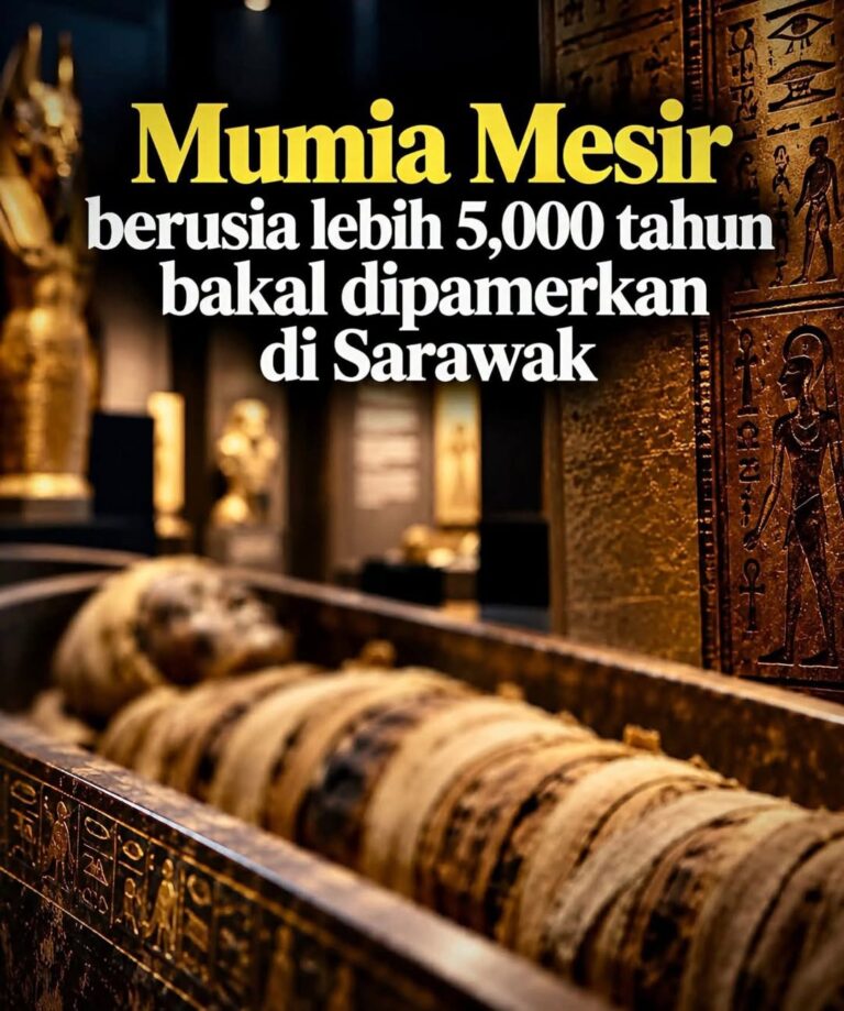 Mumia ‘terbang’ ke Sarawak